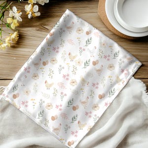Sourdough tea towel, sourdough kitchen towel, sourdough bread towel, chicken tea towel, chicken dish towel, farmhouse dish towel, tea towel