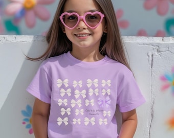 Maglietta cristiana per bambini "Chiamati a essere diversi", magliette di Gesù per bambini, maglietta con versetti della Bibbia per bambini, abbigliamento cristiano per bambini, maglietta per battesimo per bambini
