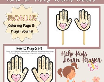 Teaching kids to pray, Prayer activity, Sunday school lesson on prayer, kids bible lesson, Christian homeschool printables, bible activities