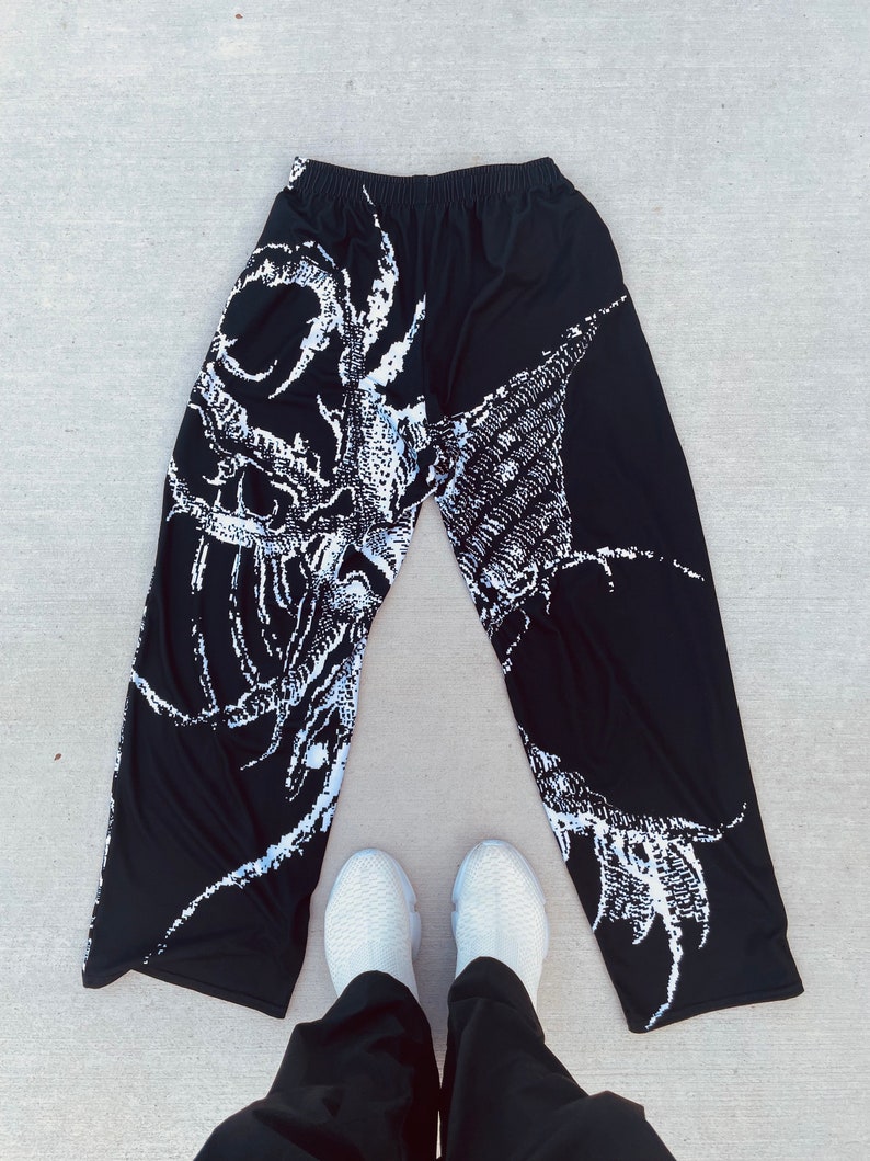 The Maneater Cybersigil/Aggrogoth wide leg sweatpants zdjęcie 2