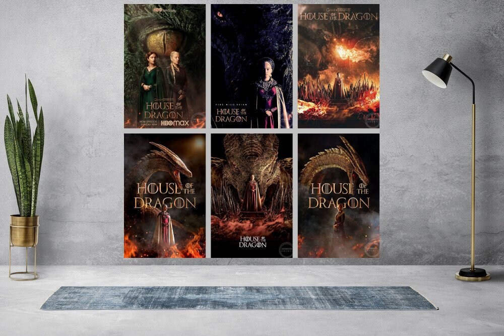 House Of The Dragon Posters Online - Shop Unique Metal Prints, Pictures,  Paintings