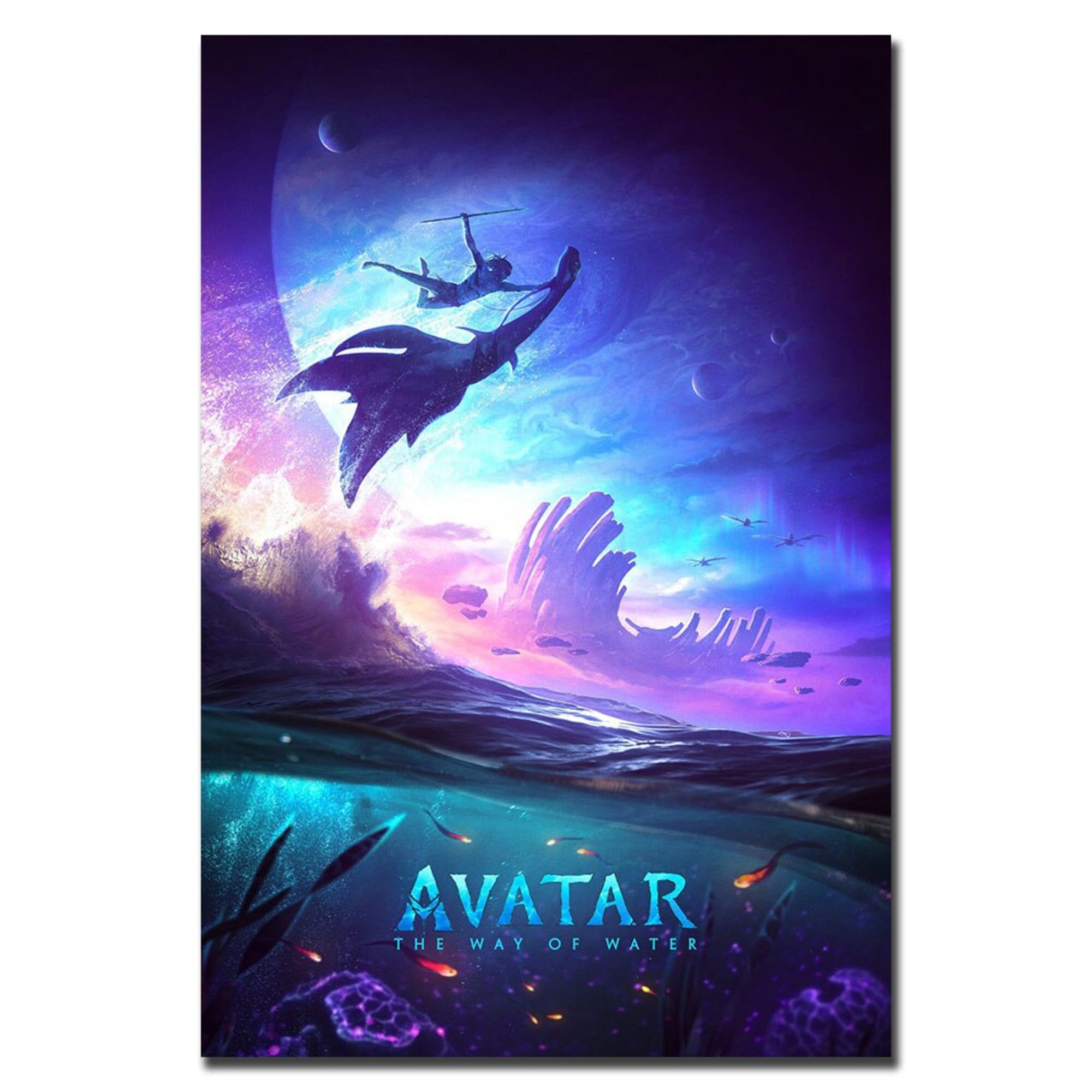 Discover Avatar 2 Movie The Way of Water 2022 Disney Films  Premium matte vertical poster