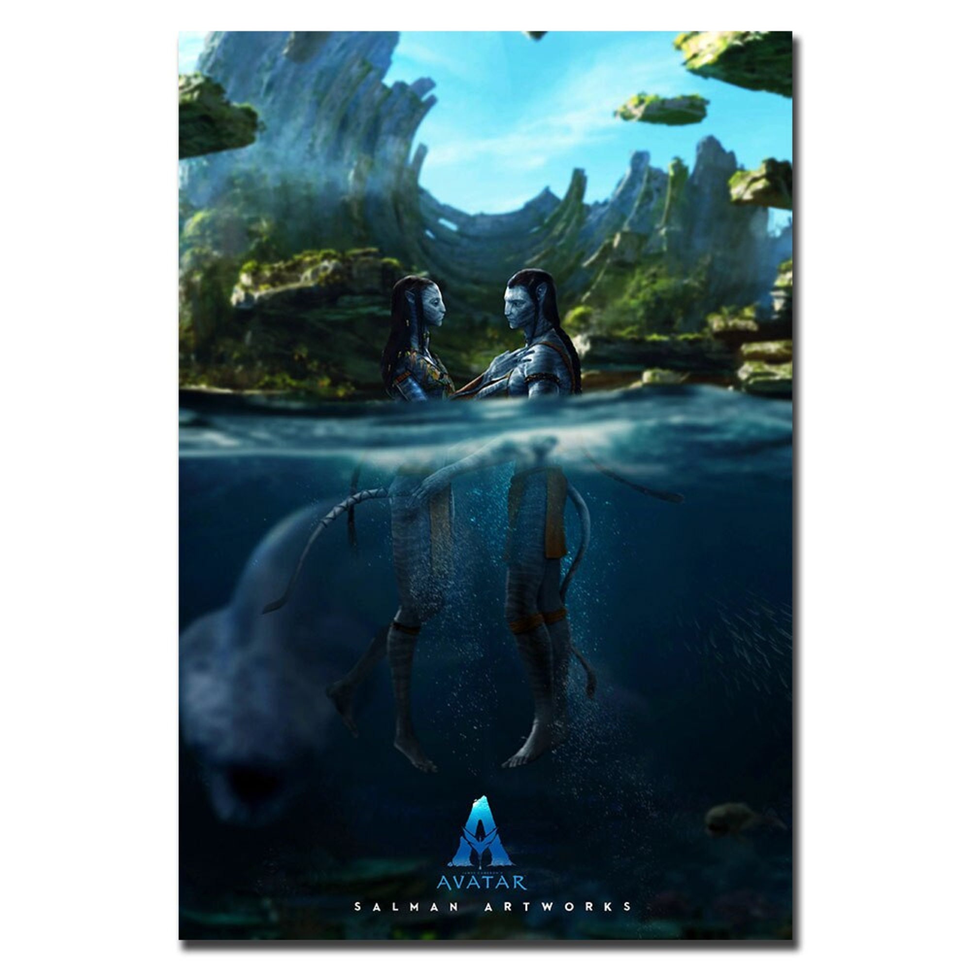 Discover Avatar 2 Movie The Way of Water 2022 Disney Films  Premium matte vertical poster