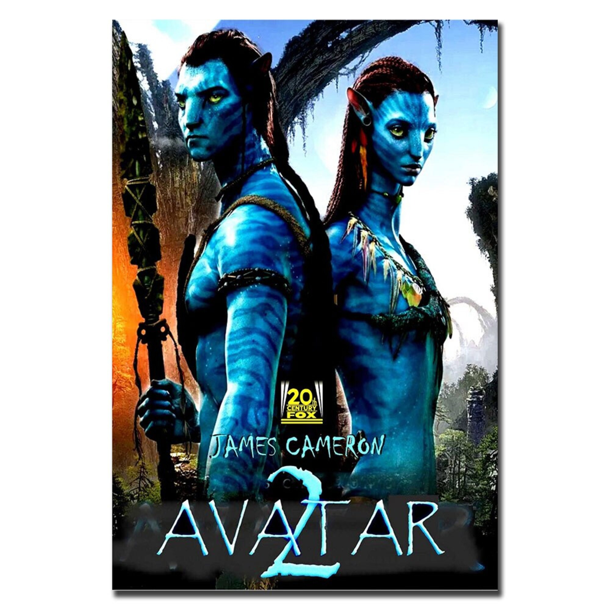 Discover Avatar 2 Movie The Way of Water 2022 Disney Films  Premium matte vertical poster