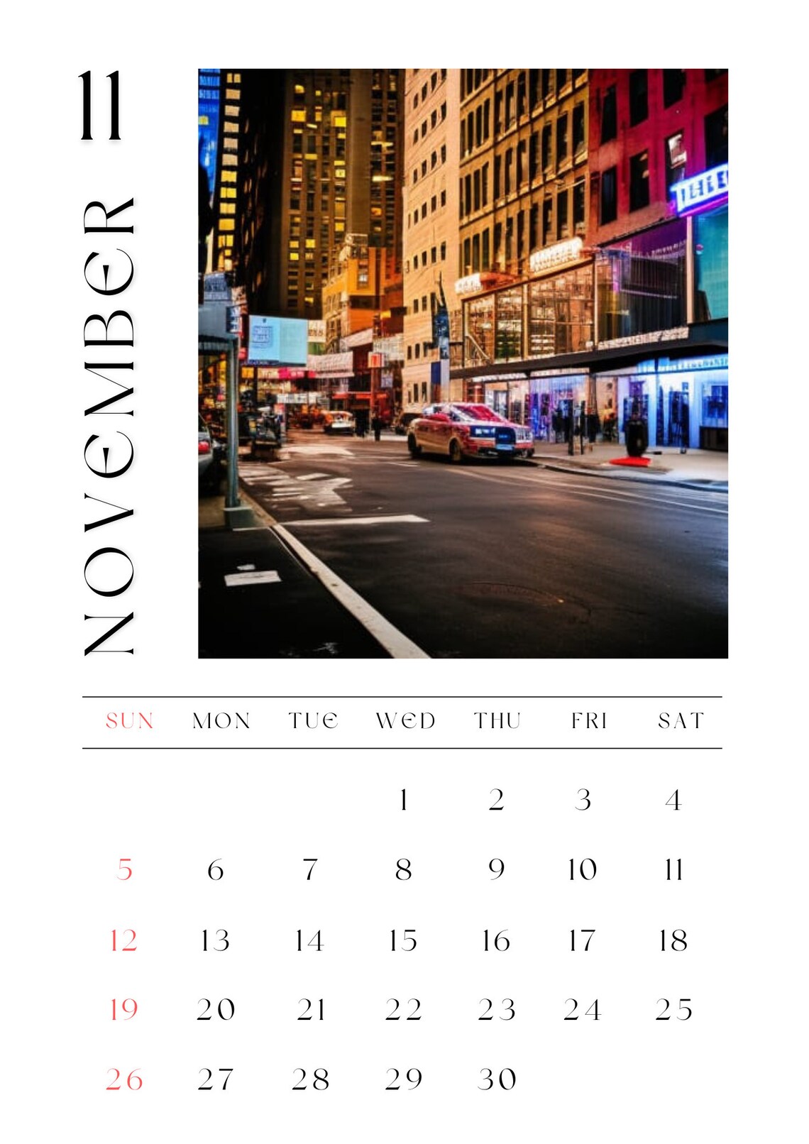 12 Page 2023 Digital Calendar With 12 Different Pictures of Etsy UK