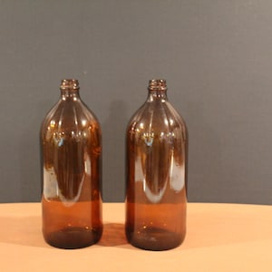 Vintage Brown Bottles