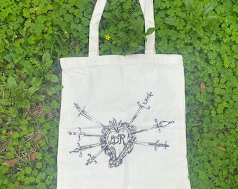Lana Del Rey canvas tote bag