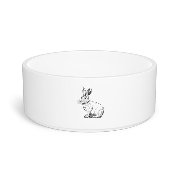 HUGE Cute Rabbit food Bowl