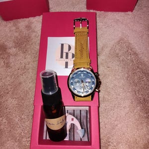 Set regalo - Flacone di profumo da 30 millilitri - Orologio da uomo
