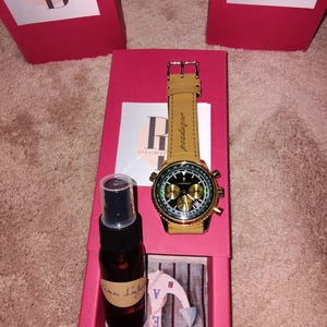 Set regalo - Flacone di profumo da 30 millilitri - Orologio da uomo