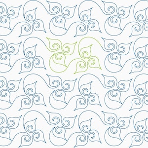 Adaptation E2E-Longarm Digital Quilting Pattern Instant Download