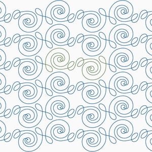 All Tied Up E2E- Longarm Digital Quilting Pattern Instant Download