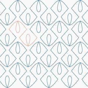 Effortless E2E-Longarm Digital Quilting Pattern Edge to Edge Instant Download