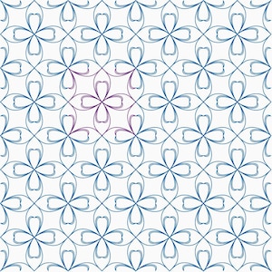 Grid And Go E2E 8-Longarm Digital Quilting Pattern Edge to Edge Instant Download