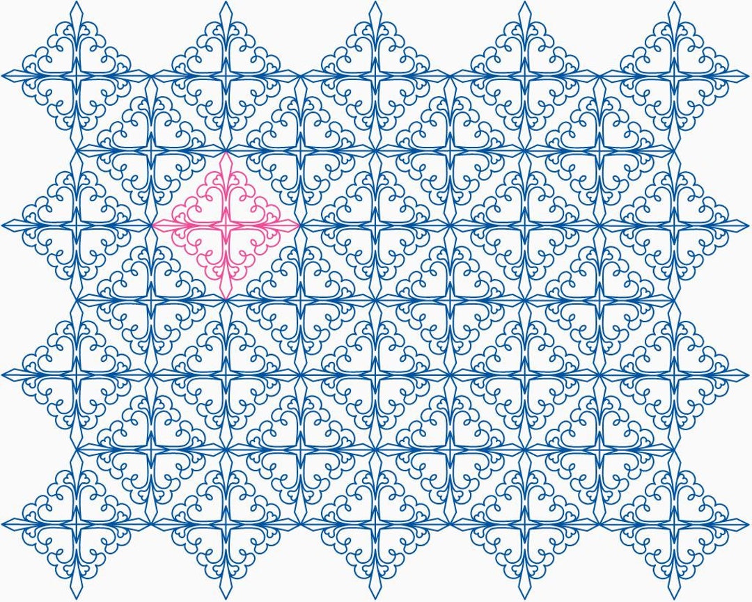Ironclad E2e-longarm Digital Quilting Pattern Edge to Edge Instant ...