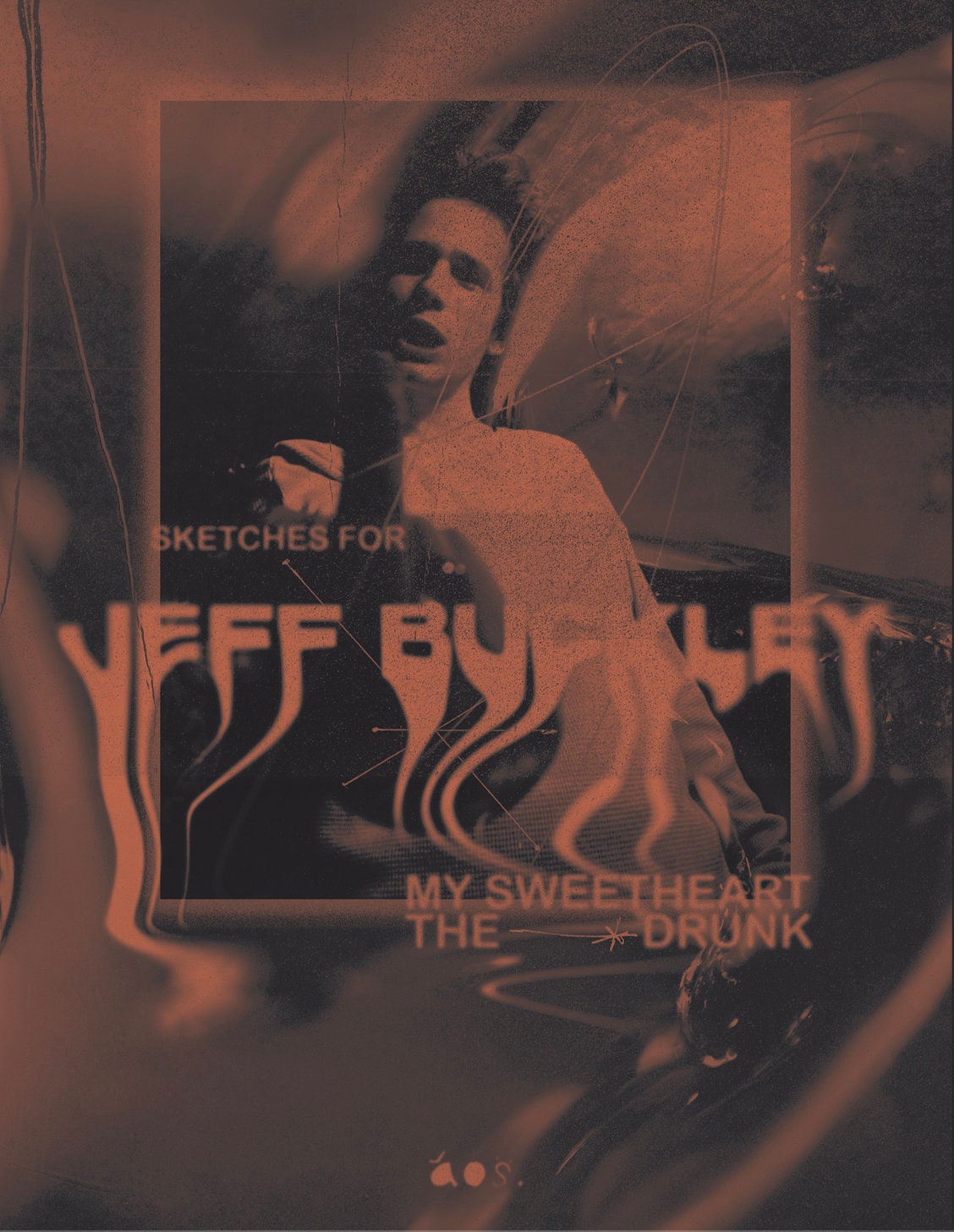 Jeff Buckley Sketches for My Sweetheart the Drunk Poster Etsy