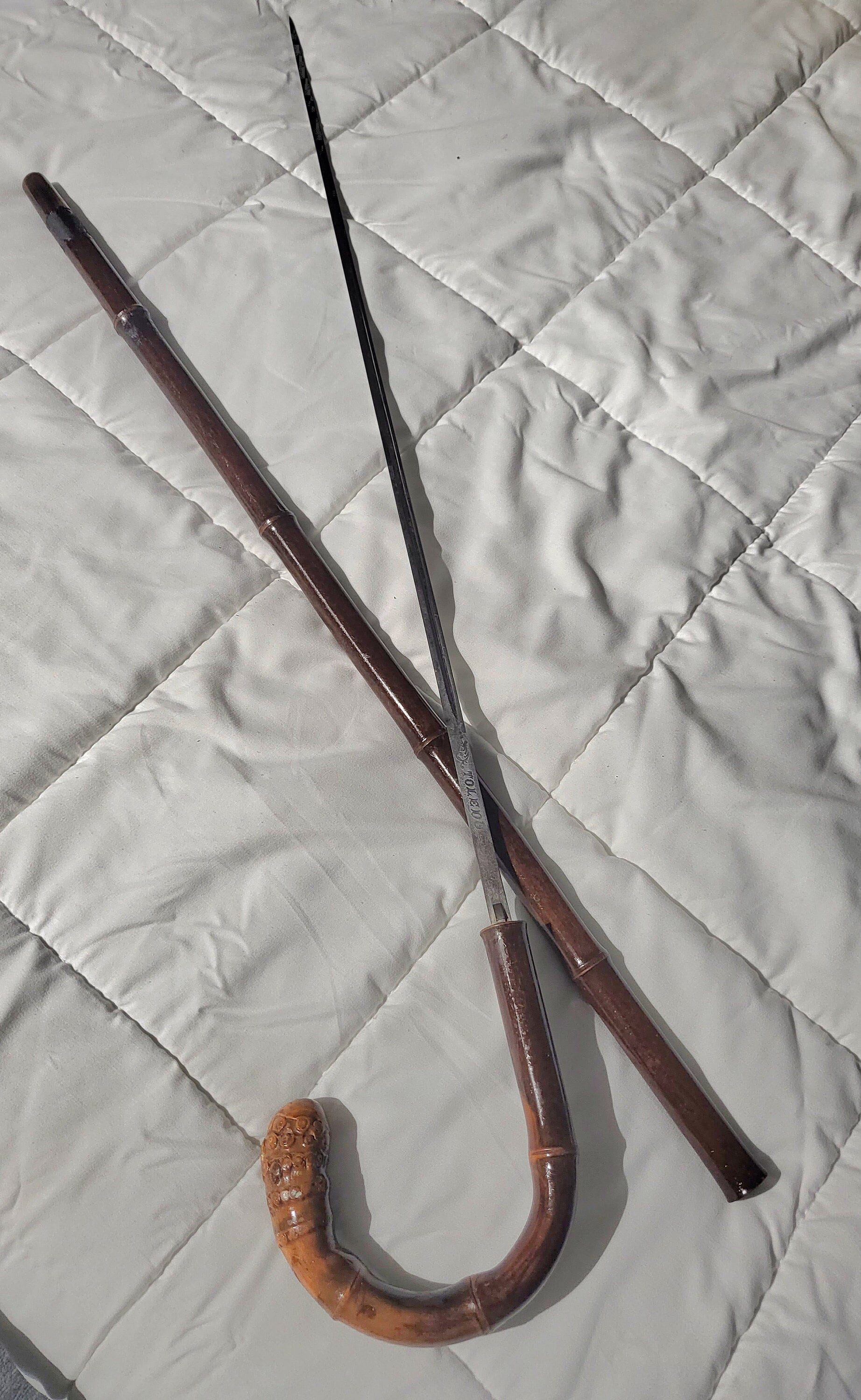 Walking Stick Cane With Hidden Sword. Etsy