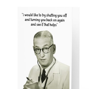 Funny Get Well Card Friend Family Surgery Feel Better Card