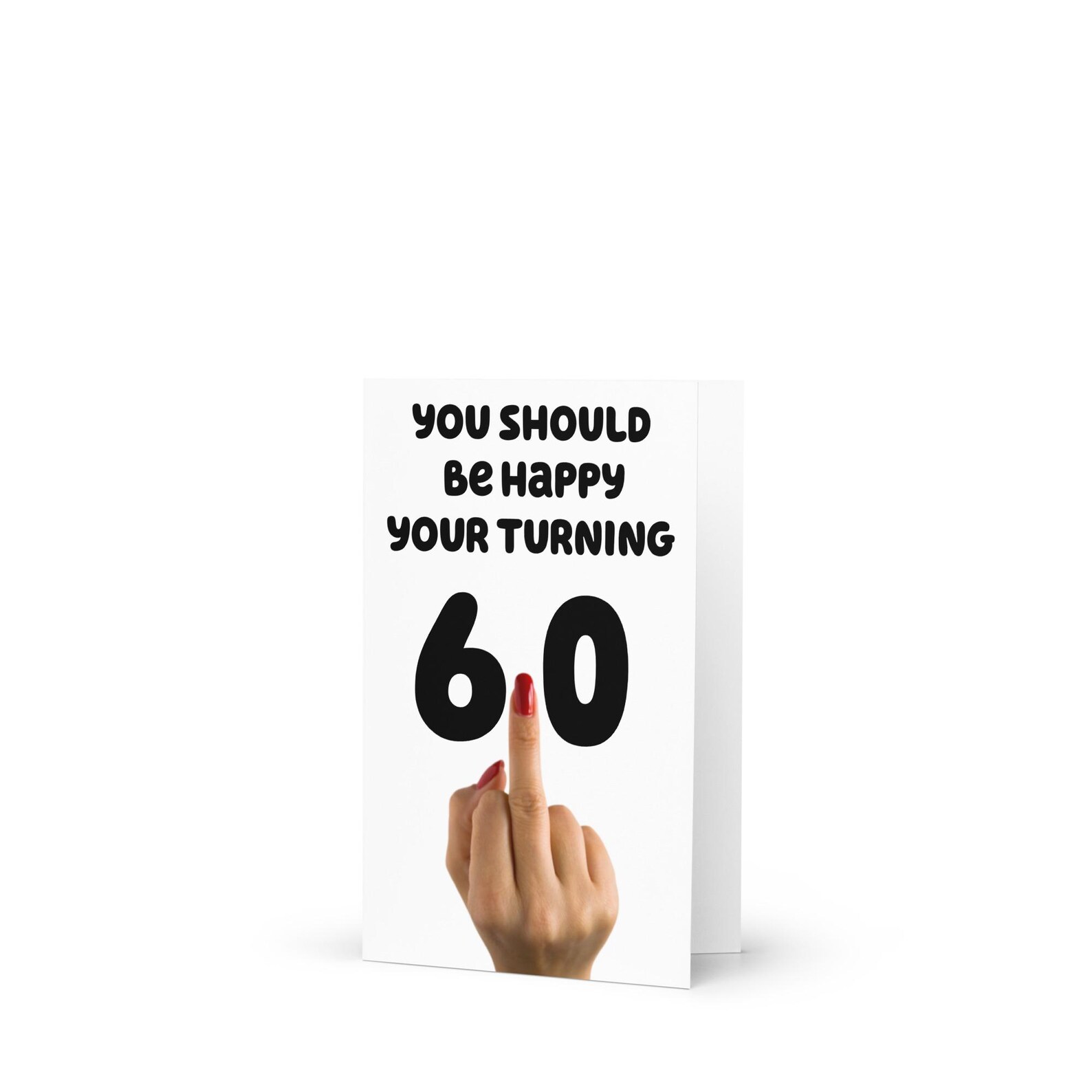 Funny Rude 60th Birthday Card - Etsy