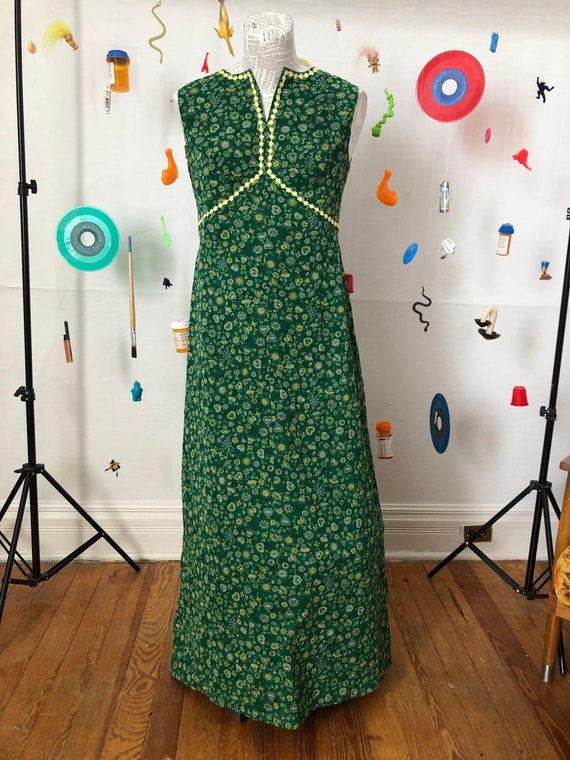 Robe Sans Manches « Love It Again » - Taille Unique (No Size) - Longueur Genou - Fait Main - Occasion Très Bon état