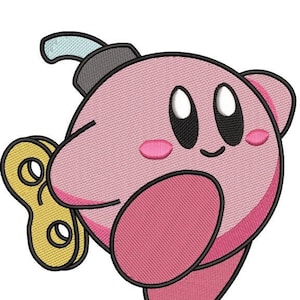 Kirby Bomb Embroidery Design, Kirby, file digitalizzato, Kirby Wiki, Trendy Designs, Cool Embroidery Designs
