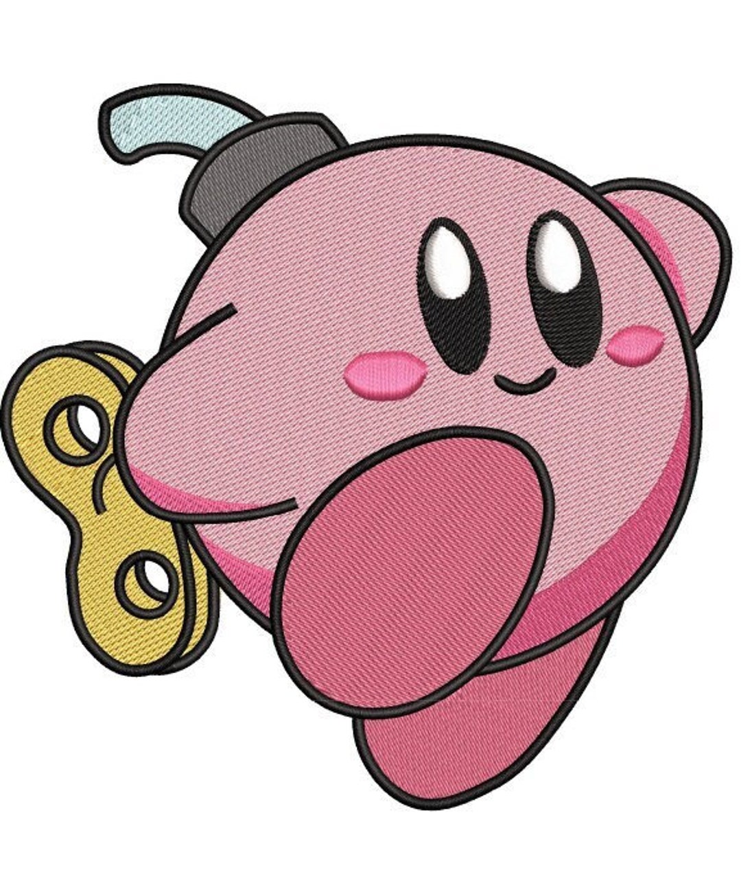 Kirby Bomb Embroidery Design, Kirby, Digitized File, Kirby Wiki, Trendy