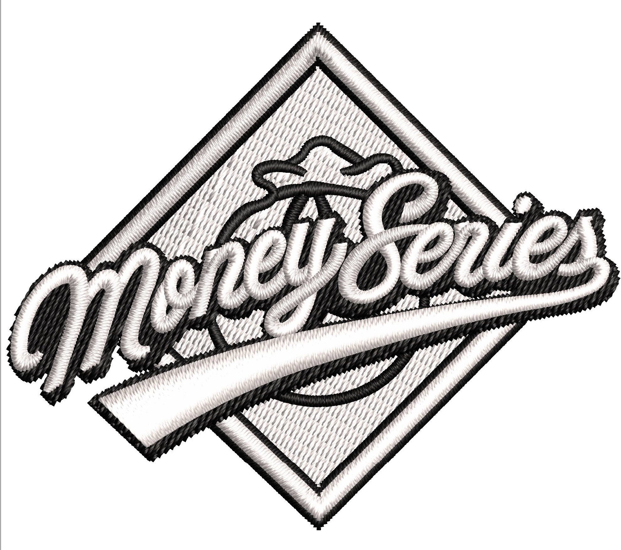 Money Series Embroidery Design, Digitized File, Money Series Patch