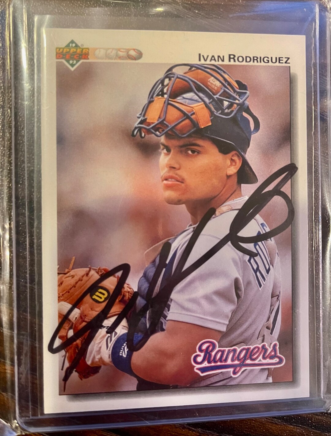 メジャーリーグ　カード　Ivan Rodriguez IVAN RODRIGUEZ 1992 Topps ALL-STAR ROOKIE CARD Texas Rangers