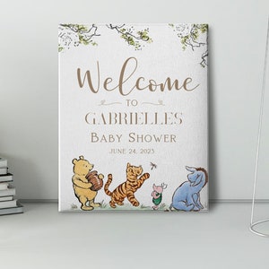 Kubuś Puchatek Baby Shower Witamy Znak