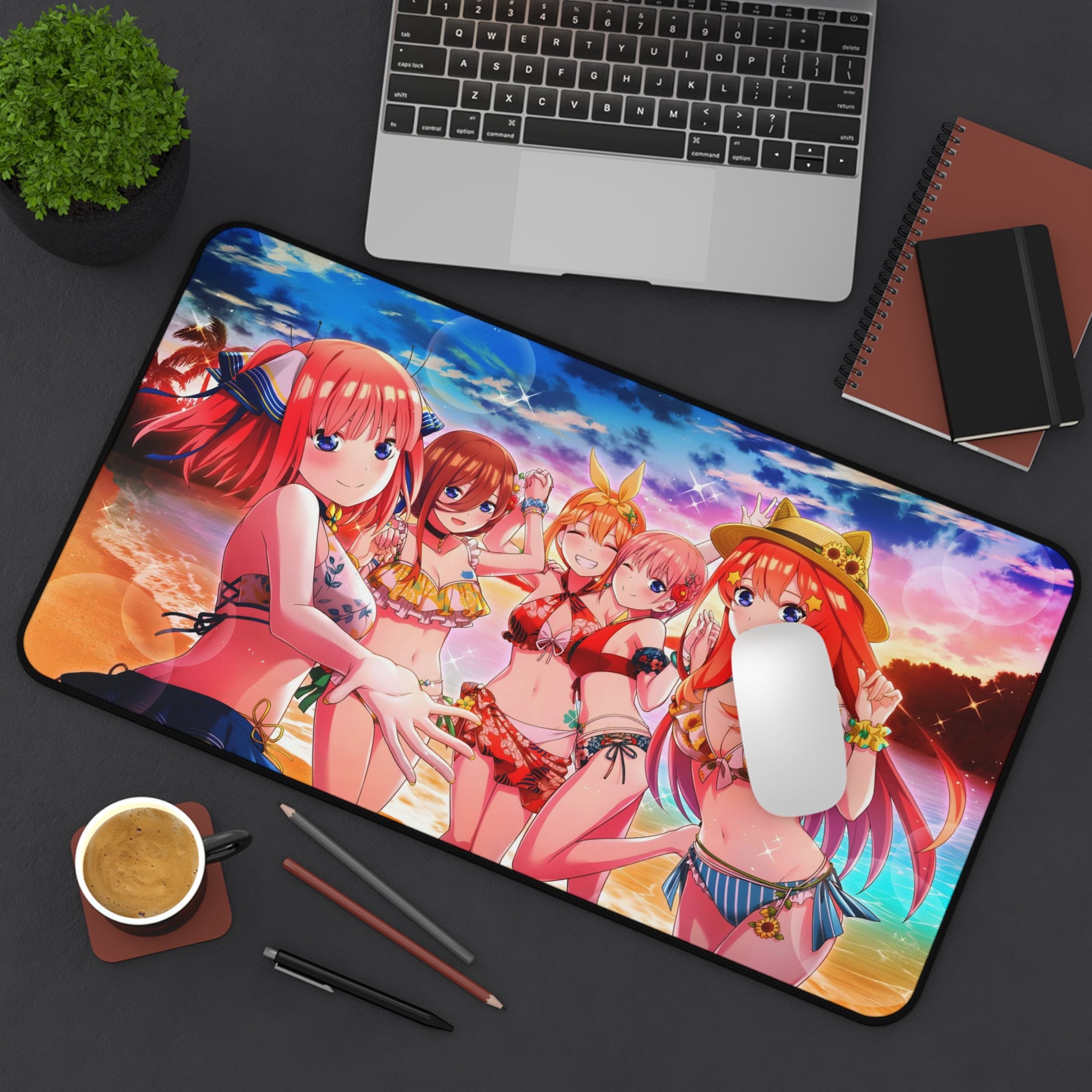 Discover Quintessential Quintuplets Desk Mat - miku nakano