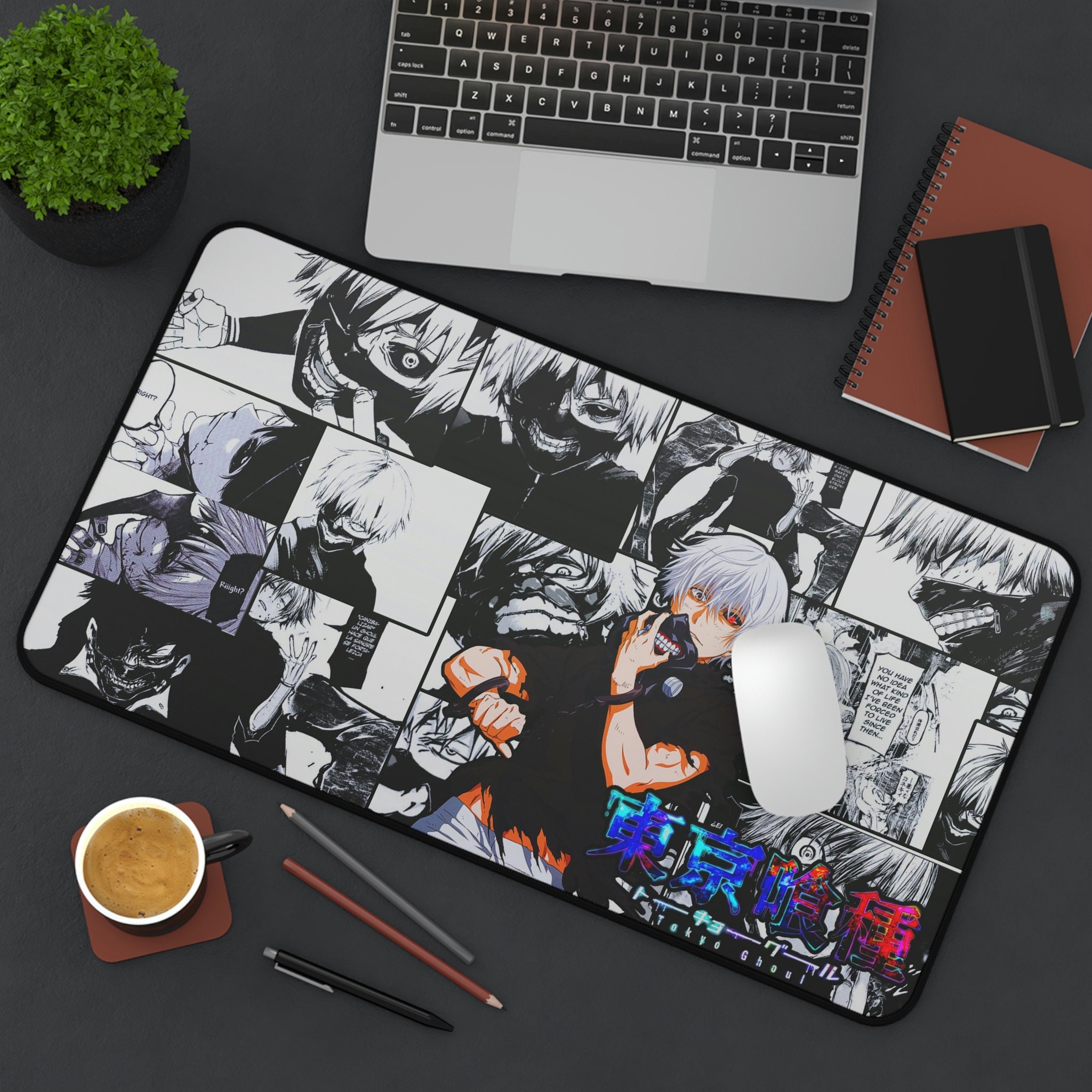 Anime tokyo ghoul kaneki ken boys jpg Custom Gaming Mat Desk