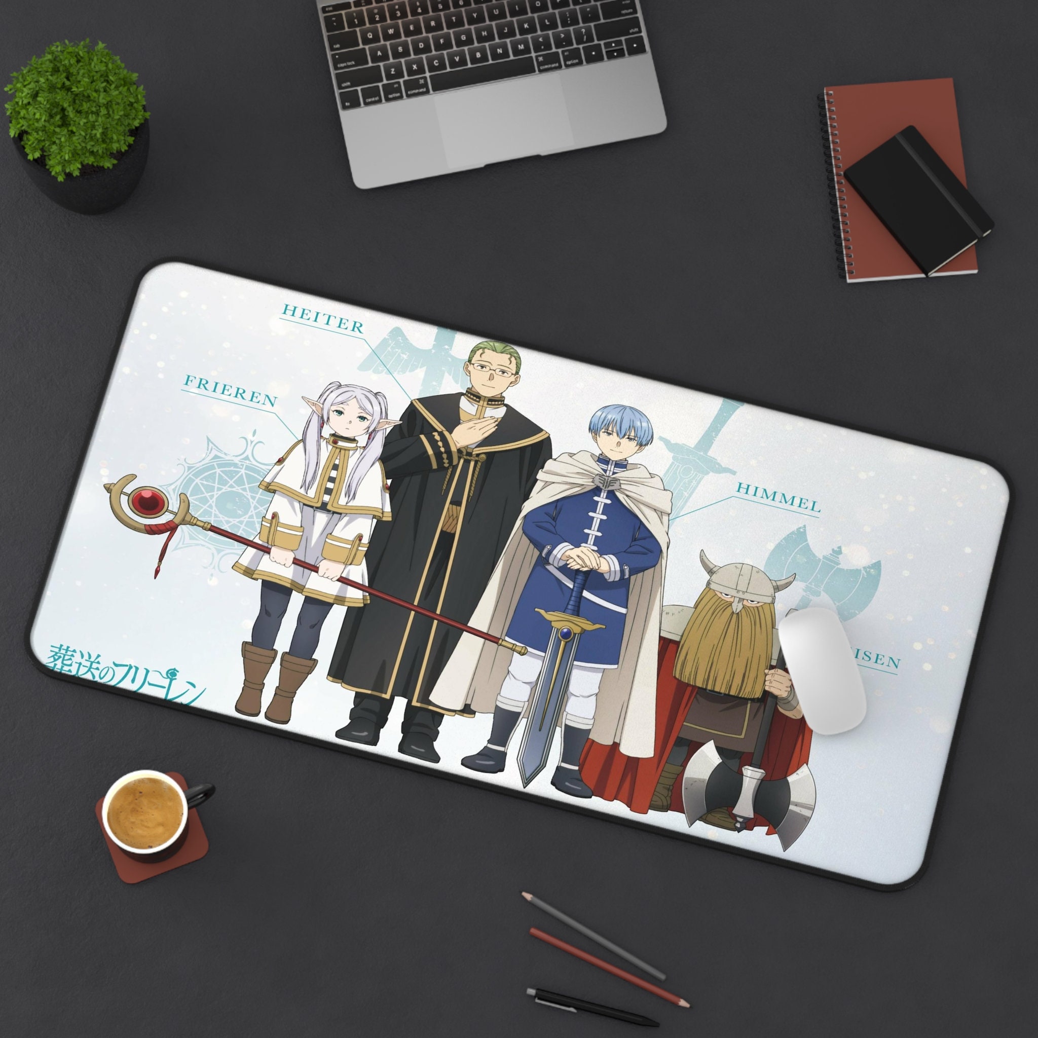 Frieren Beyond Journey's End Desk Mat Frieren Mousepad Etsy Australia