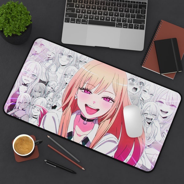 Marin Kitagawa Desk Mat - marin mousepad - marin desk mat - My Dress Up Darling mousepad - My Dress Up Darling - inui sajuna mousepad