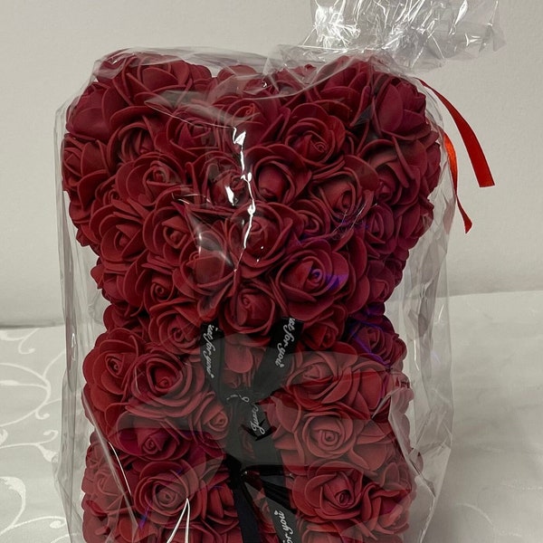 Rosen Bär groß und klein / Geschenk zum Valentinstag / Geschenk zum Muttertag