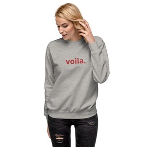 Hush voila sweatshirt sale
