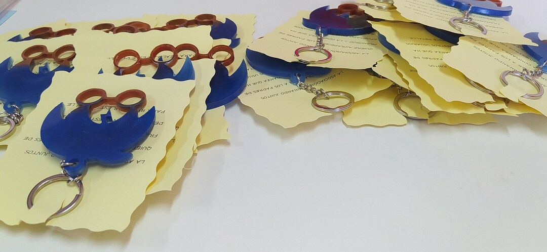 Epoxy Resin Keychain for an Original Gift - Etsy