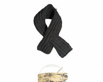 Pull Through Scarf - Blk