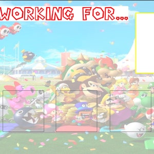 Mario Party Token Brett