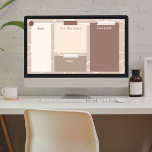 Minimalist Desktop Organiser