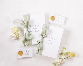 Wedding Love Letter, Wedding Vow Books, Custom Letter Books, Wedding Day Letter, Letter To My Husband, Letter To My Wife