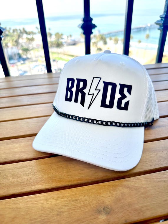 Bride White Trucker Hat - Etsy display picture 3