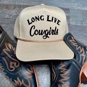 Long Live Cowgirls   trucker Hat, Hat Chain, Morgan Wallen Hat,