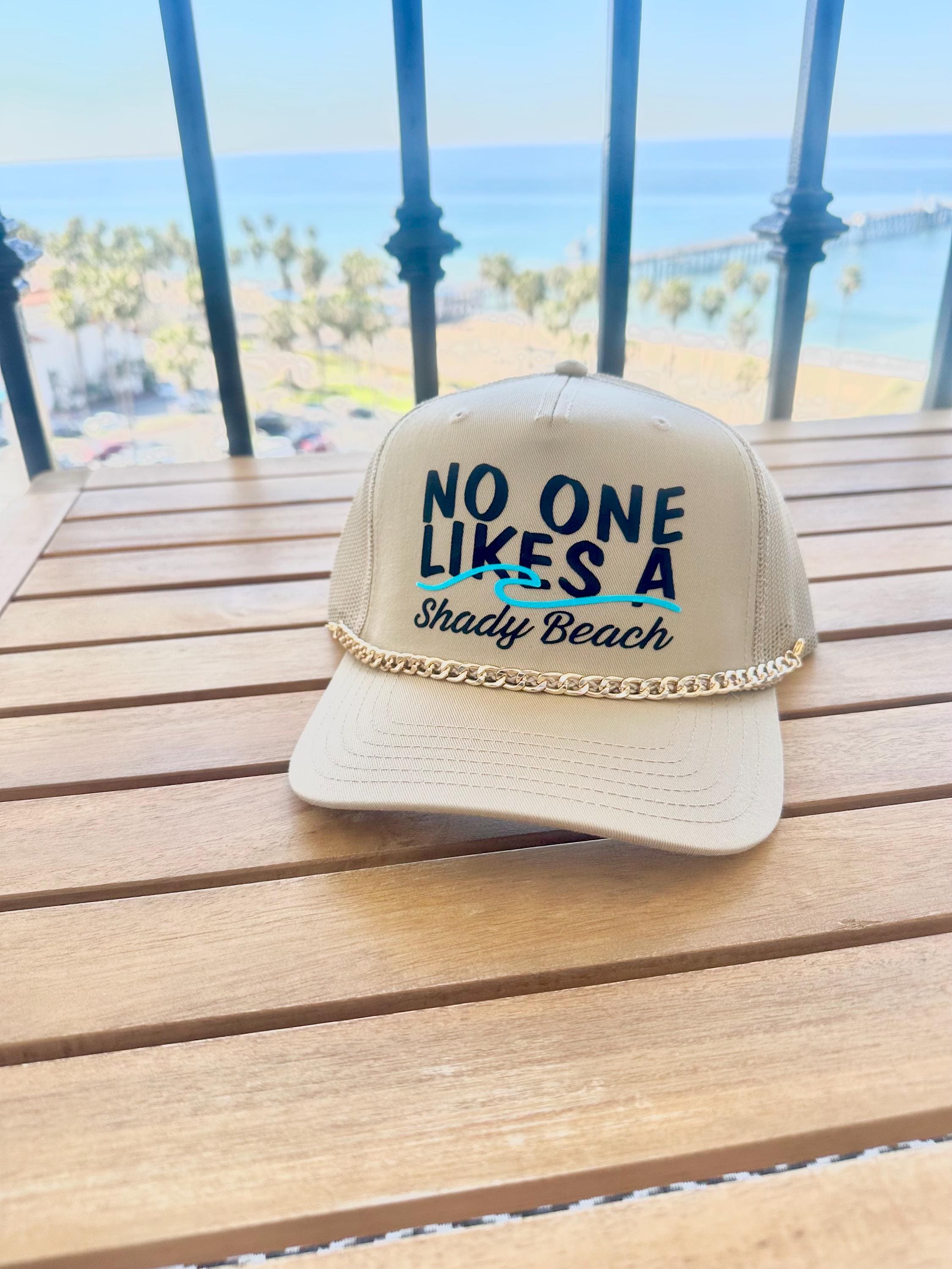 Boujee Beach Day Cheetah Mint Green Trucker hat with gold pearl hat charms NWT Lil Bit Country, Beachy & Boujee Trucker – KAI LASSEN main image 2