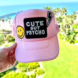 Niedlicher But Psycho Happy Face Blitz Bolt Trucker Hut
