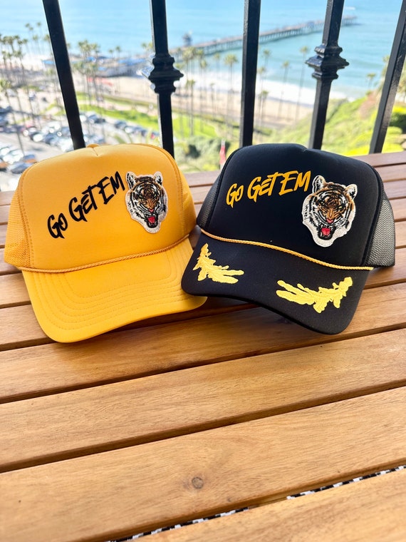 Go Get Em Tiger Retro Trucker Hat