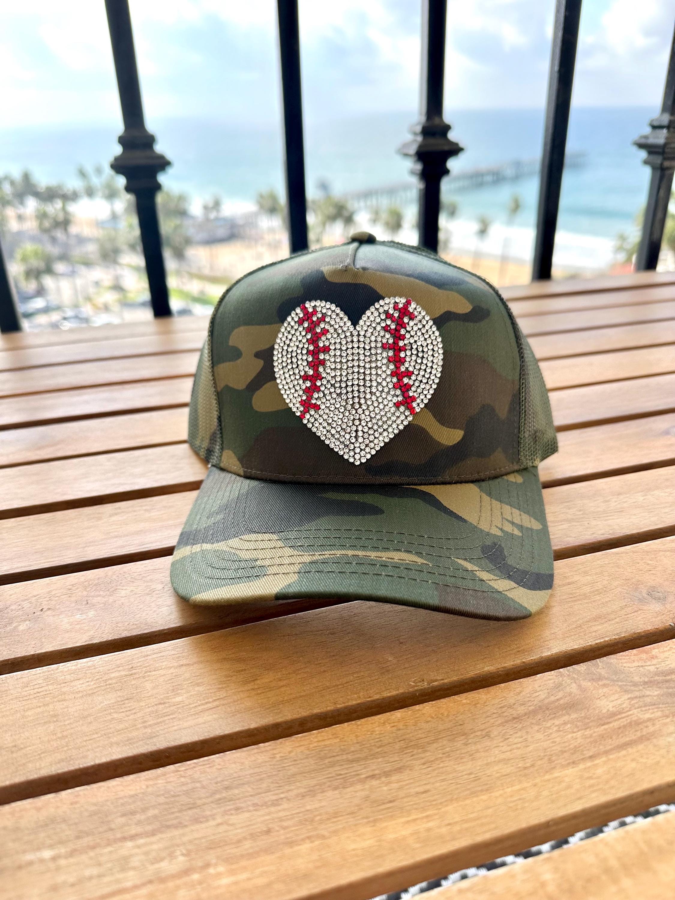 Custom Bling Rhinestone Camouflage Baseball Cap Rhinestone Camo Cap - Etsy main image 4
