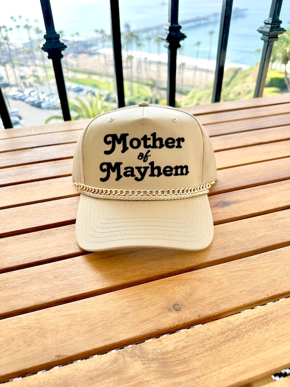 MOTHER Beige Trucker Hat Mother Summer Trucker Hat – LocalBeach main image 4