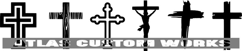 Digital File - Bundle of 18 Cross Vectors, Catholic, Christ, Christian ...