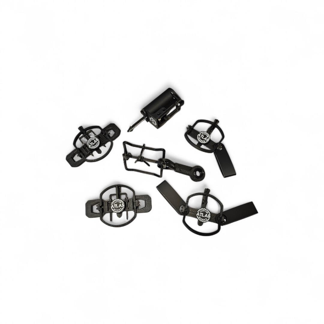 3D Printed Plastic Traps - FULL SET of 6 - Toy Trap - Training