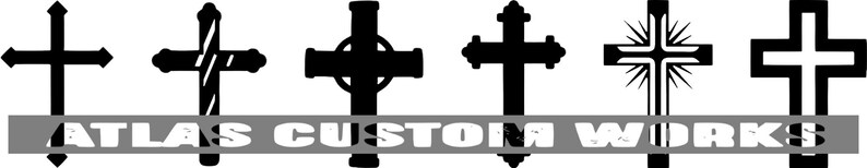 Digital File - Bundle of 18 Cross Vectors, Catholic, Christ, Christian ...